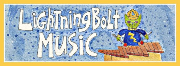 Lightning Bolt Music  original artwork by Pam Schoessow